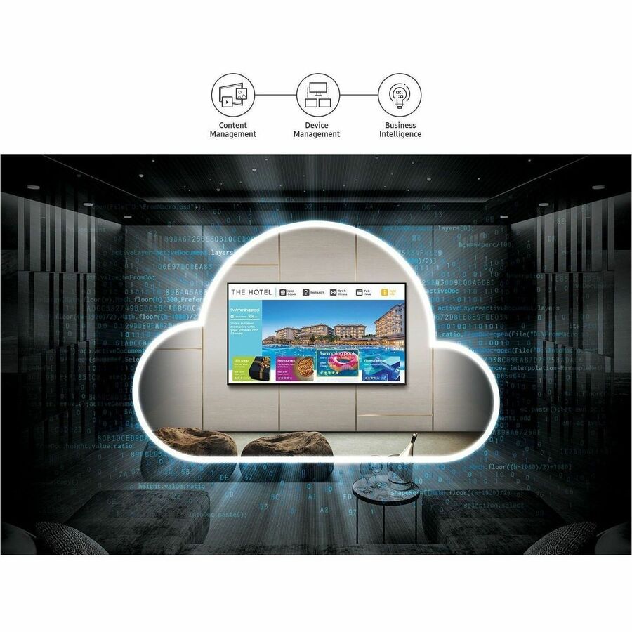 Samsung HG55U800FNF 55-inch 4K UHD LCD TV with HDR and Smart Features