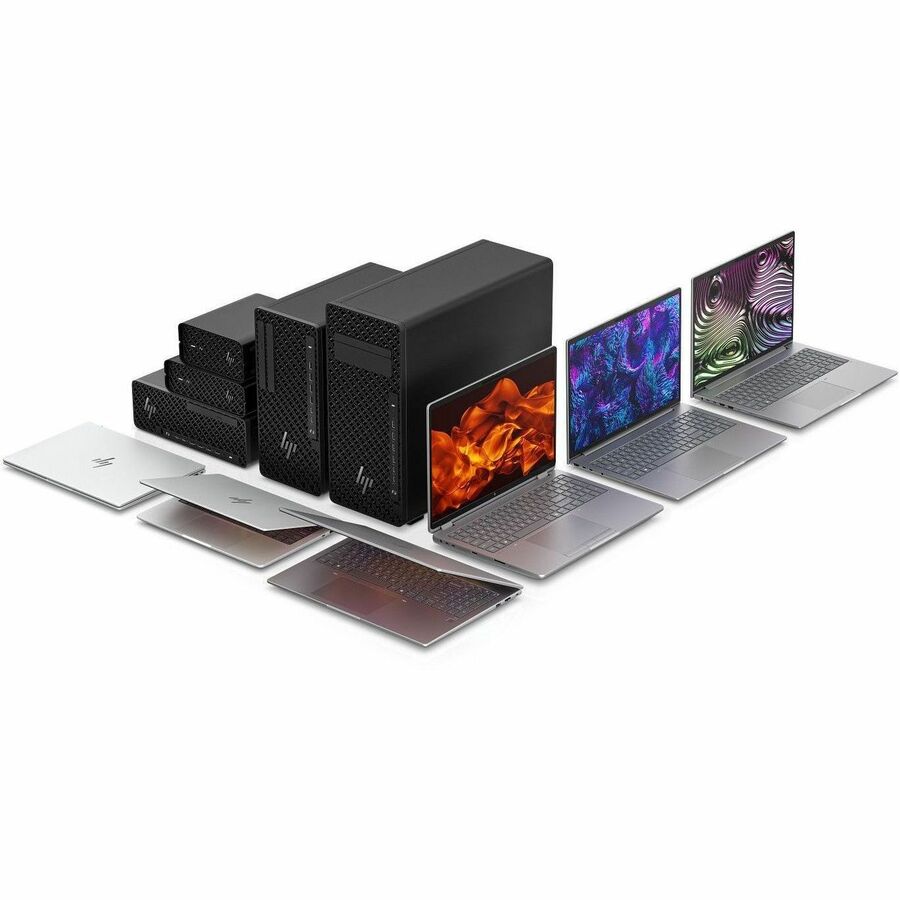 HP ZBook 8 G1as 14" Copilot+ PC Mobile Workstation - WUXGA - AMD Ryzen AI 9 HX PRO 375 - 32 GB - 1 TB SSD - English Keyboard - Meteor Silver