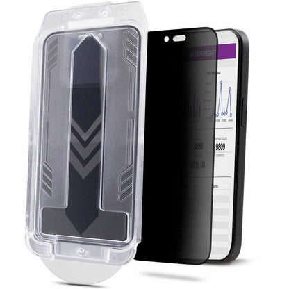 StarTech.com 4-Way Privacy Screen for iPhone 16 Pro Max - Tempered Glass Filter with Blue Light Reduction