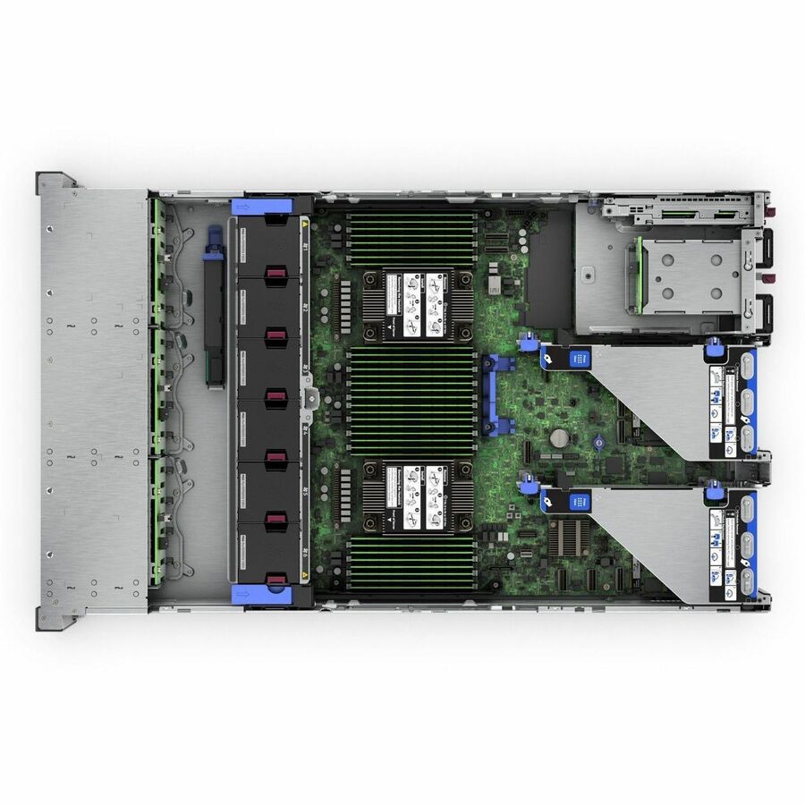 Hewlett Packard Enterprise ProLiant DL380 G11 2U Rack Server with Intel Xeon Silver 4410Y, 64GB RAM, 1.92TB SSD
