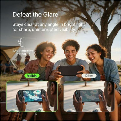 Belkin ScreenForce TemperedGlass Anti-Reflective Screen Protector for Nintendo Switch 2