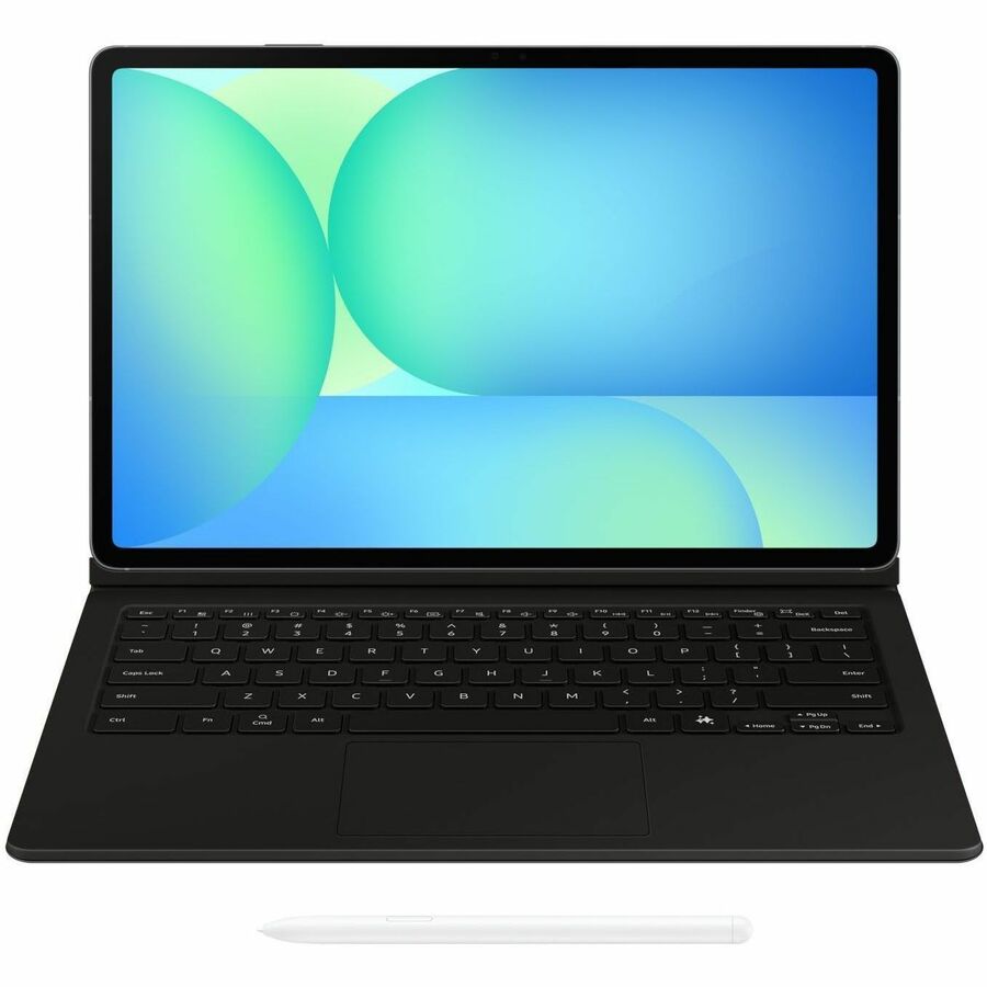 Samsung Book Cover Keyboard with AI Key for Galaxy Tab S10 FE+ - Black