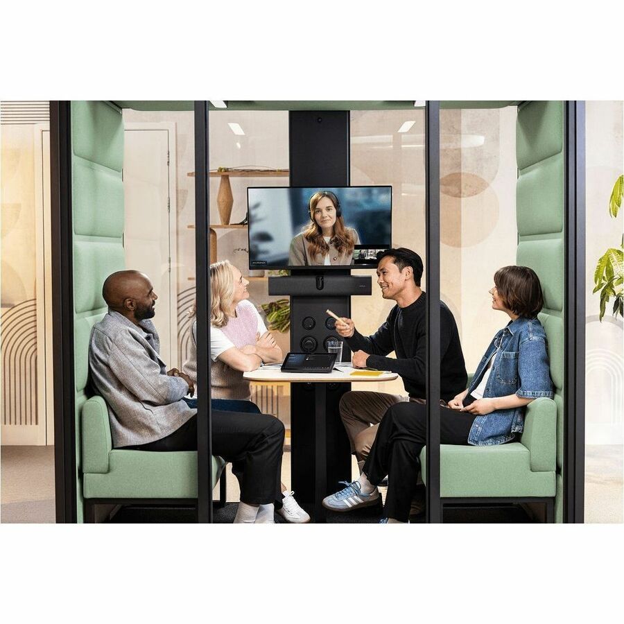 Jabra PanaCast 40 VBS Bar for Microsoft Teams Rooms – Small Conference Room Video Conference Equipment