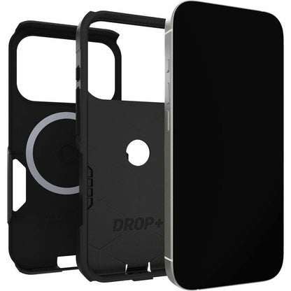 OtterBox Commuter Magnets with Camera Control Case for iPhone 17 Pro, Black