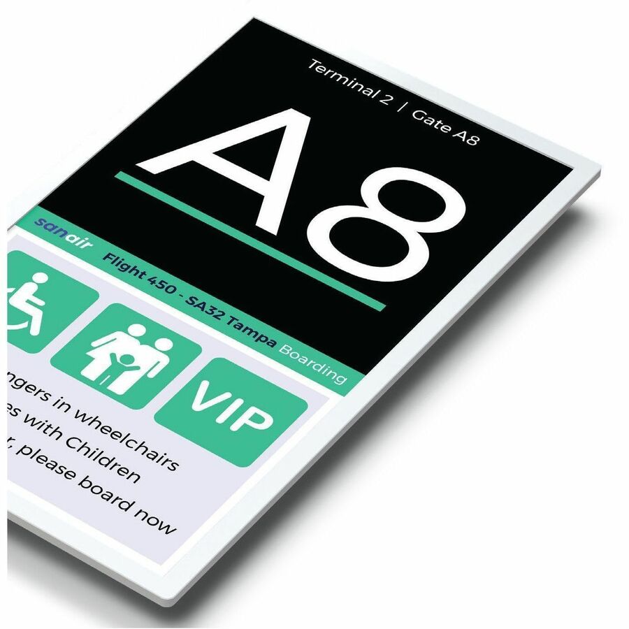 Sharp Electronics EP-CA22 28.6-Inch ePaper Digital Signage Display