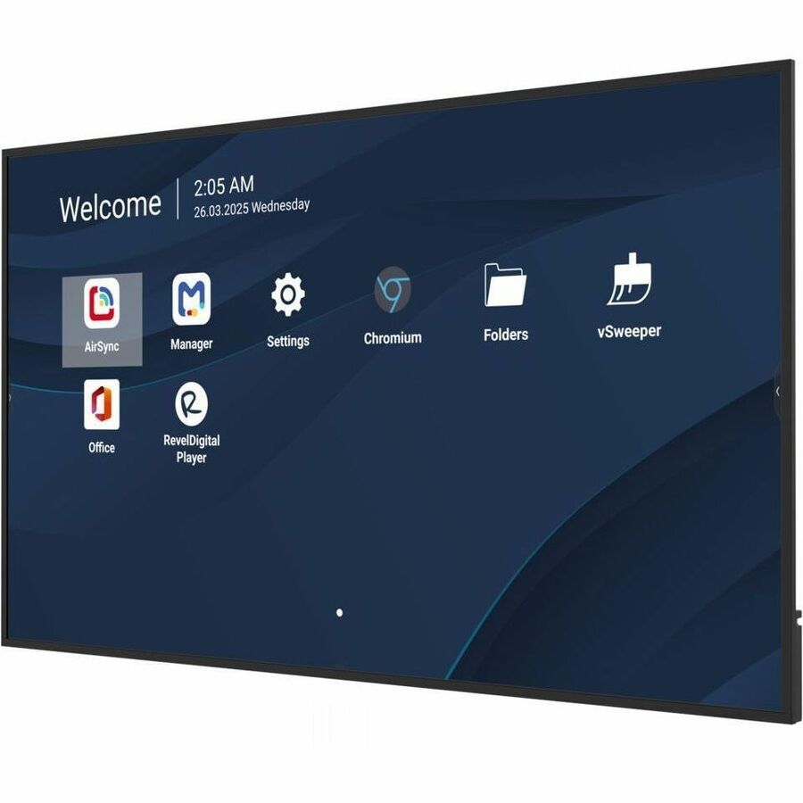 ViewSonic CDE7531 75-Inch 4K UHD Commercial Digital Signage Display with Android 14