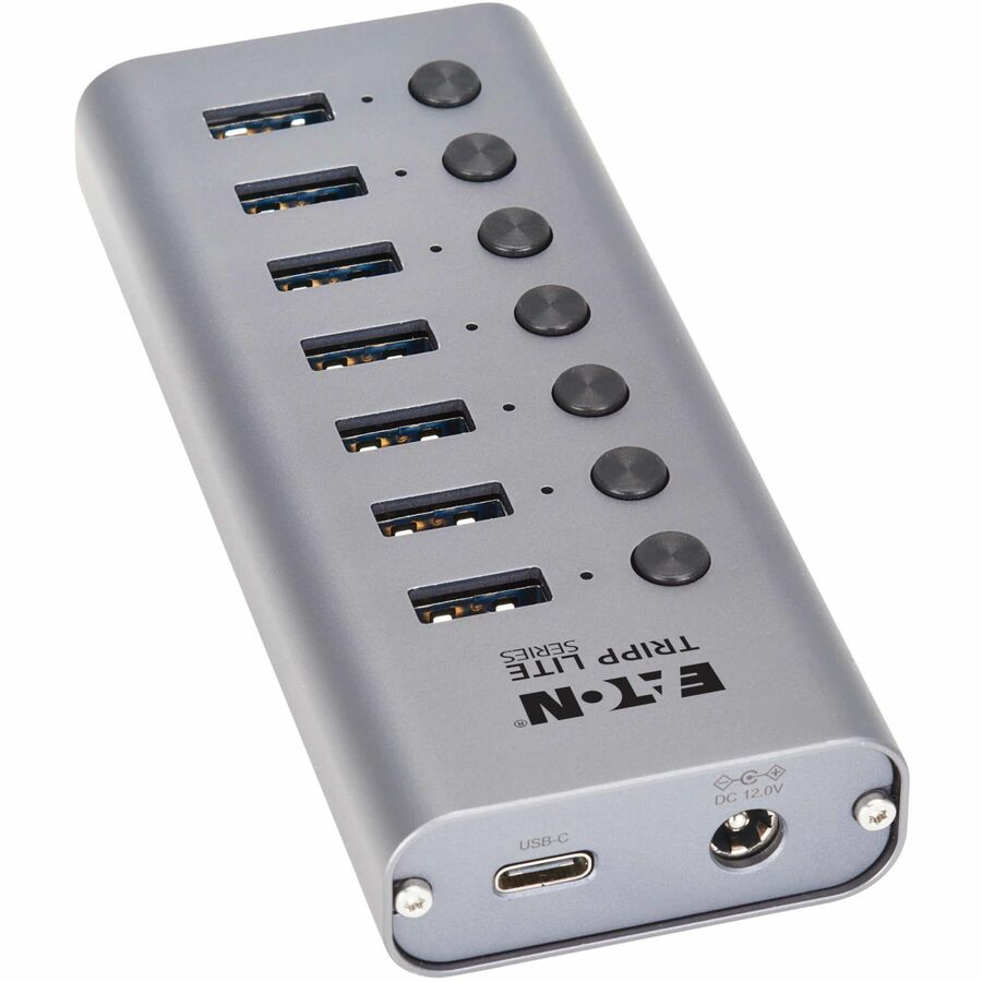 Eaton Corporation Tripp Lite Series U360-007-SW USB Hub with 7 USB-A Ports and USB-C Connectivity