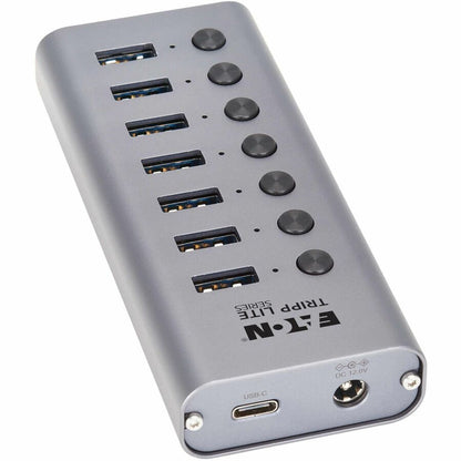 Eaton Corporation Tripp Lite Series U360-007-SW USB Hub with 7 USB-A Ports and USB-C Connectivity