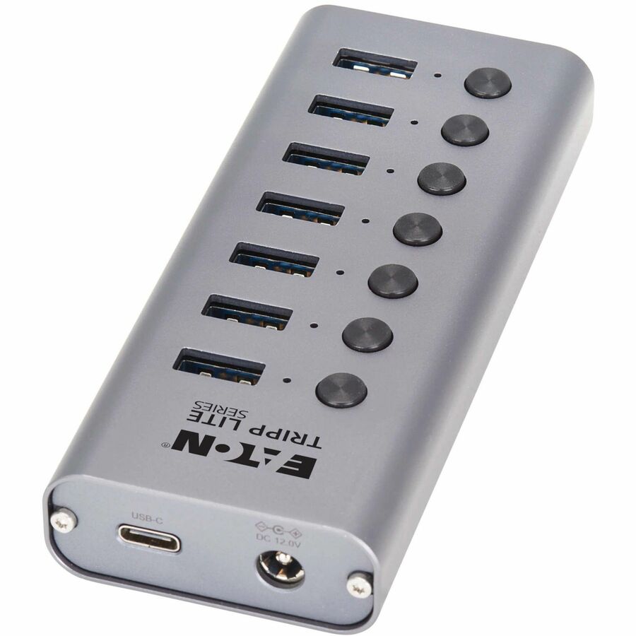 Eaton Corporation Tripp Lite Series U360-007-SW USB Hub with 7 USB-A Ports and USB-C Connectivity