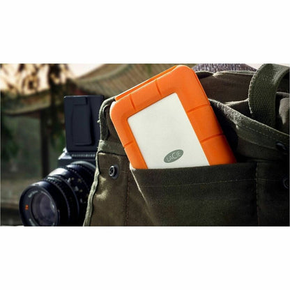 LaCie Rugged STND1000400 1TB External Rugged SSD with USB-C and Thunderbolt 5 Compatibility