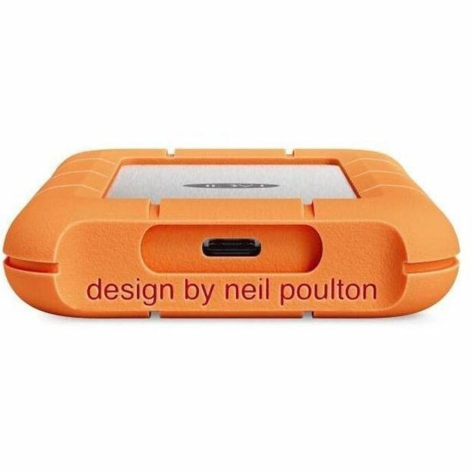 LaCie Rugged STND1000400 1TB External Rugged SSD with USB-C and Thunderbolt 5 Compatibility