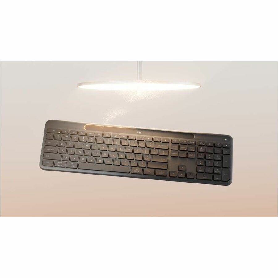 Logitech Signature Slim Solar+ K980 Wireless Keyboard for Business - Graphite