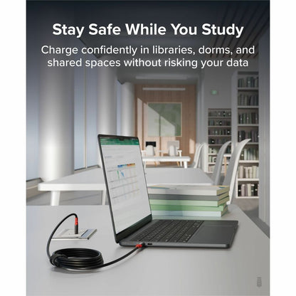 Plugable USB C to USB C Cable, Data Blocker Charge Only, 6.6 ft, 240W Fast Charging - USBC-CC2M