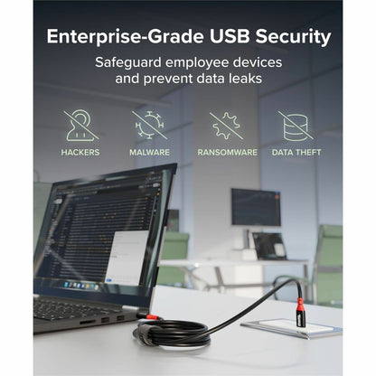 Plugable USB C to USB C Cable, Data Blocker Charge Only, 6.6 ft, 240W Fast Charging - USBC-CC2M