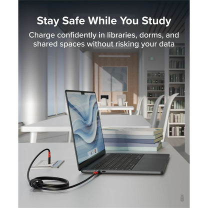 Plugable USB C to USB C Cable, 240W Fast Charge, Data Blocker, 3.3ft - USBC-CC1M