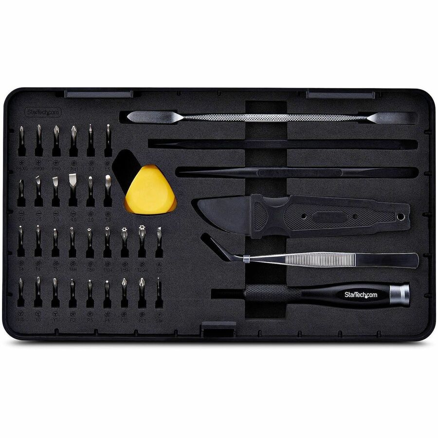 StarTech.com LAPTOP-TOOL-KIT Compact Electronic Repair Toolkit with Precision Bits and Pry Tools
