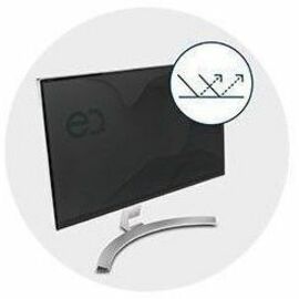 Kensington EQ Privacy Screen Filter for 23.8-Inch LCD Monitors (16:9) with Blue Light Reduction and Reversible Matte/Glossy Finish