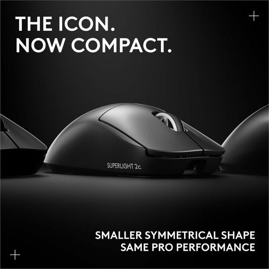 Logitech G PRO X SUPERLIGHT 2c Wireless Gaming Mouse - Compact, 51g, 44,000 DPI, USB-C Charging