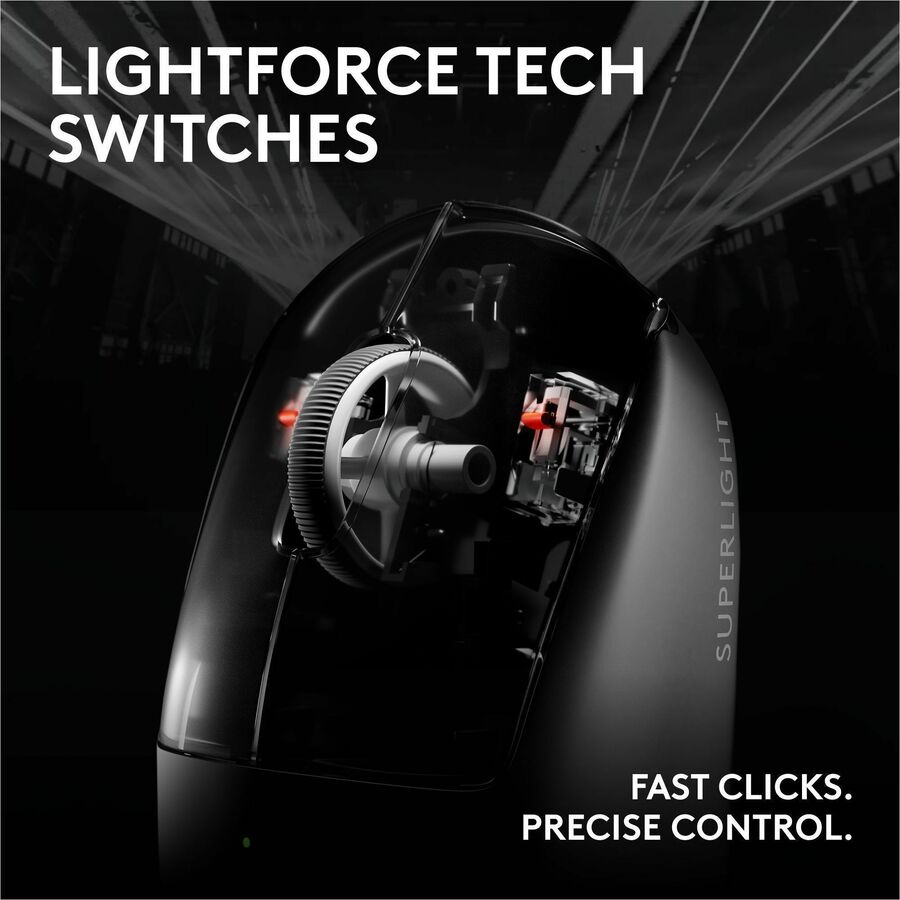 Logitech G PRO X SUPERLIGHT 2c Wireless Gaming Mouse – Compact 51g Mouse with HERO 2 Sensor, 44,000 DPI, USB-C Charging, and 5 Programmable Buttons