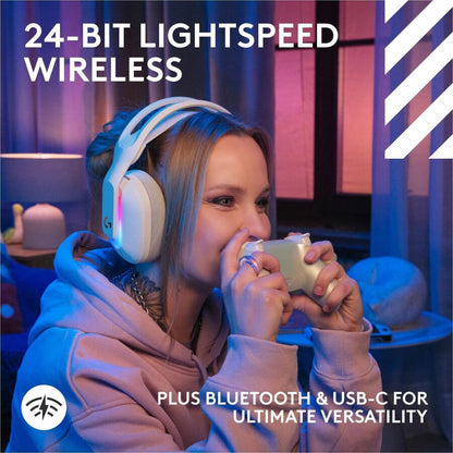 Logitech G Astro A20 X Wireless Gaming Headset with 2-System PLAYSYNC Audio and RGB Lighting