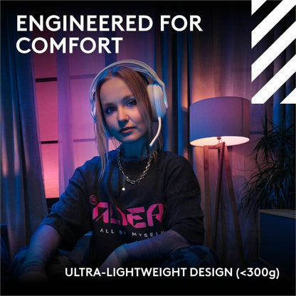Logitech G Astro A20 X Wireless Gaming Headset with 2-System PLAYSYNC Audio and RGB Lighting