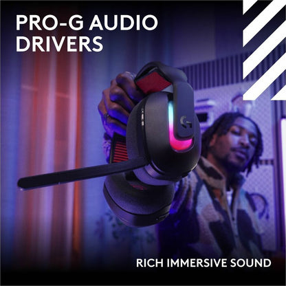 Logitech G Astro A20 X LIGHTSPEED Wireless Gaming Headset for PS5, Xbox, Switch, and PC with 2-System PLAYSYNC Audio and Customizable RGB Lighting