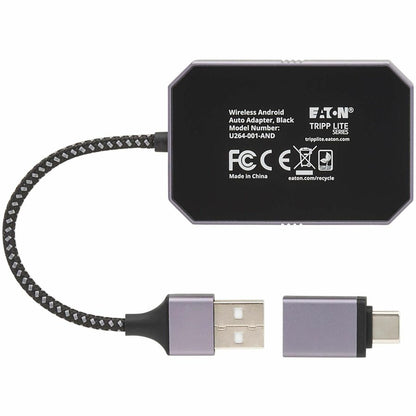 Eaton U264-001-AND Wireless Auto Adapter for Vehicles - Black