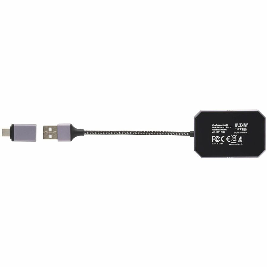 Eaton U264-001-AND Wireless Auto Adapter for Vehicles - Black