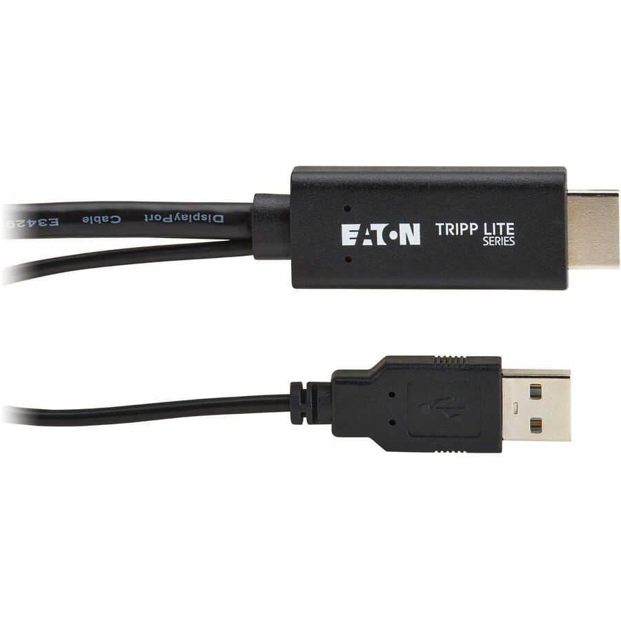 Eaton Corporation Tripp Lite Series HDMI to DisplayPort Active Adapter Cable (M/M) - 4K 60Hz with USB Power, 3.3 ft
