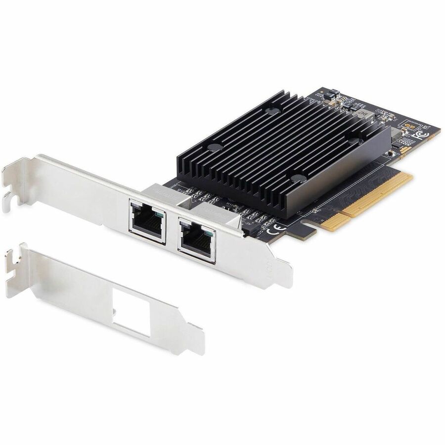 StarTech.com 2-Port PCIe 10Gb Ethernet Network Card with Broadcom BCM57416 - Dual RJ45 10GBase-T/Gigabit for High-Speed Data Transfer