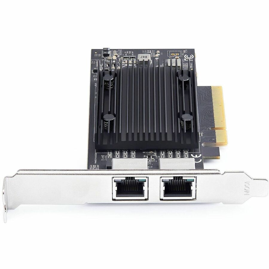 StarTech.com 2-Port PCIe 10Gb Ethernet Network Card with Broadcom BCM57416 - Dual RJ45 10GBase-T/Gigabit for High-Speed Data Transfer