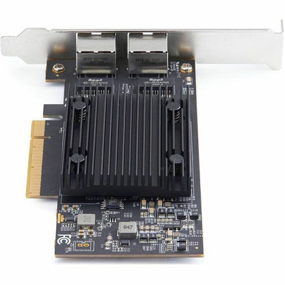 StarTech.com 2-Port PCIe 10Gb Ethernet Network Card with Broadcom BCM57416 - Dual RJ45 10GBase-T/Gigabit for High-Speed Data Transfer