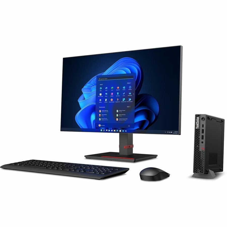 Lenovo ThinkStation P3 Gen 2 30K50054US Workstation – Intel Core Ultra 7 265, 16GB DDR5, 512GB SSD, Tiny Form Factor, Windows 11 Pro