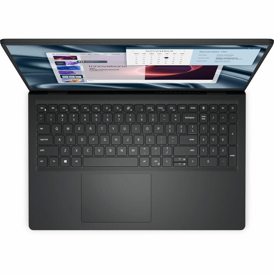 Dell Pro 15 Essential PV15255 15.6" Notebook - Full HD - 120 Hz - AMD Ryzen 5 7520U - 8 GB - 512 GB SSD - English (US) Keyboard - Carbon Black