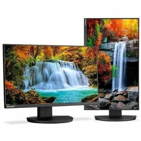 Sharp MultiSync EA242F 24-Inch Full HD IPS LED Monitor with USB-C and Multi-Monitor Support