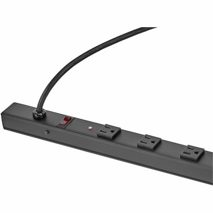 StarTech.com RKPW247015 24 Outlet Power Strip for Rackmount Equipment, 0U, 120V, 10 ft Cord