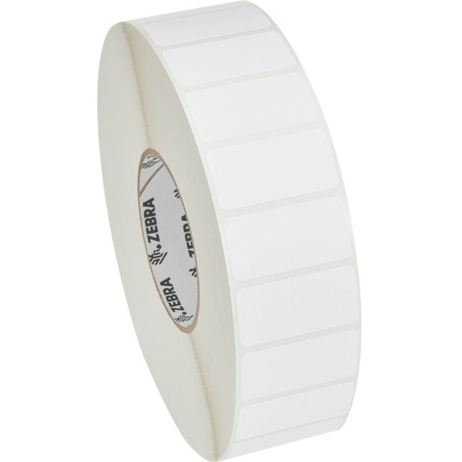 Zebra Technologies Corporation Z-Perform 2000T Thermal Transfer Multipurpose Label Roll - 2 x 1 inch, 5500 Labels, White, Rectangle, Permanent Adhesive