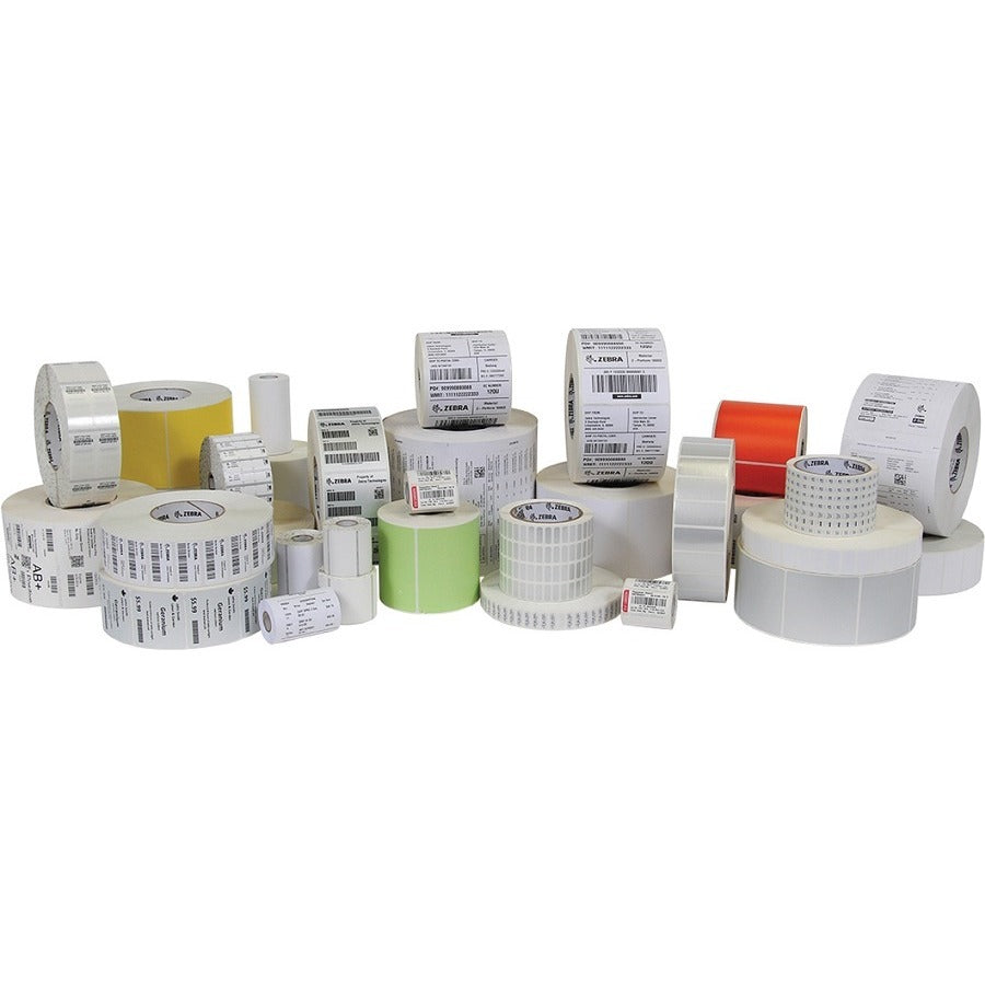 Zebra Technologies Corporation 2000 Standard Wax Ribbon - 4.17 in x 1476 ft, Black for Zebra Printers