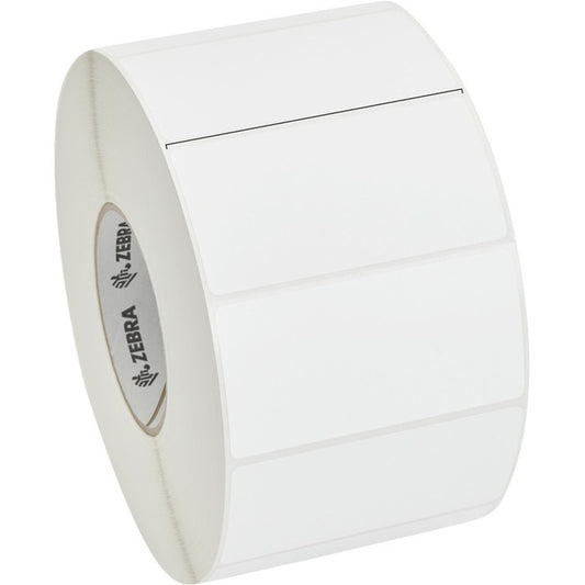 Zebra Z-Perform 2000T Thermal Transfer Multipurpose Label Roll with Permanent Adhesive - 4 x 2 Inches, White, 2750 Labels