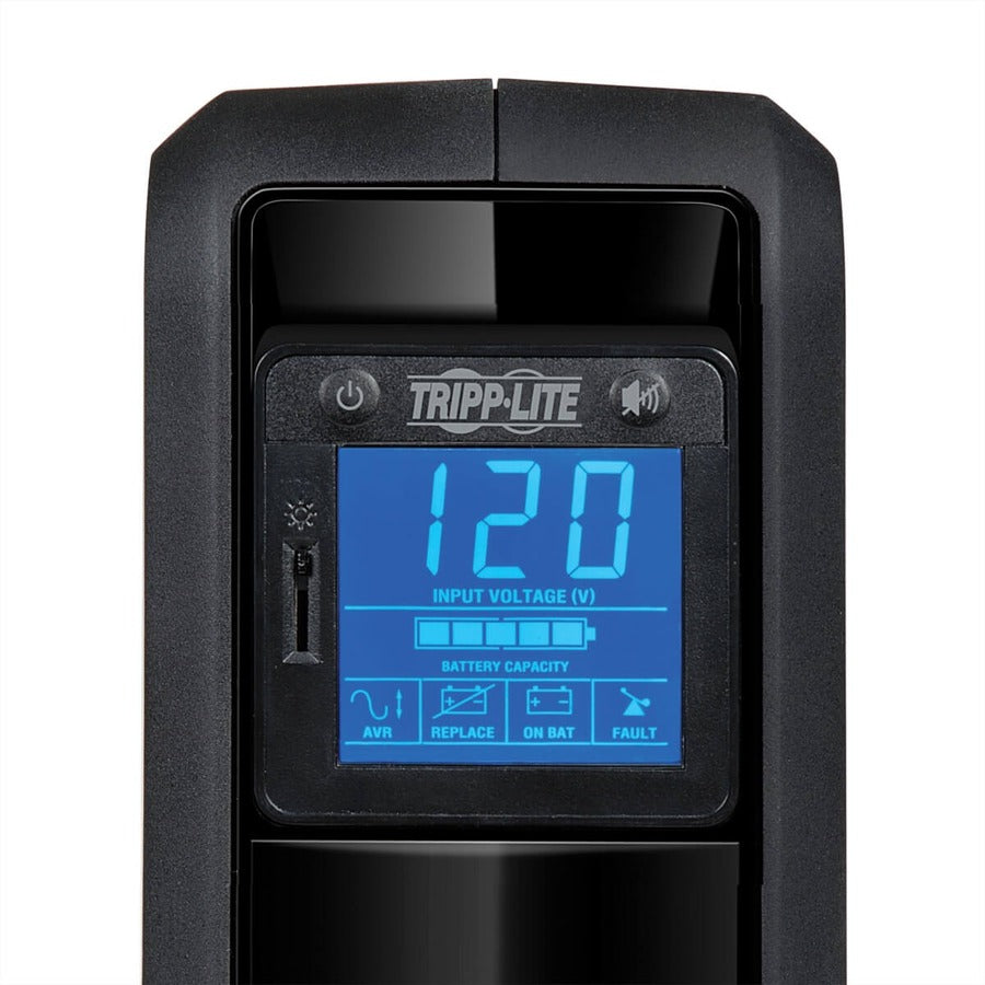 Eaton Corporation OmniSmart 650 VA Line-Interactive UPS with LCD Display and USB Port