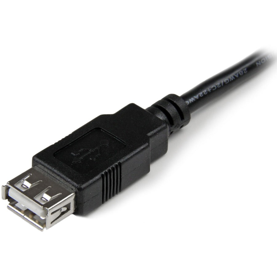 StarTech.com 6-inch USB 2.0 Extension Cable A to A - Male to Female