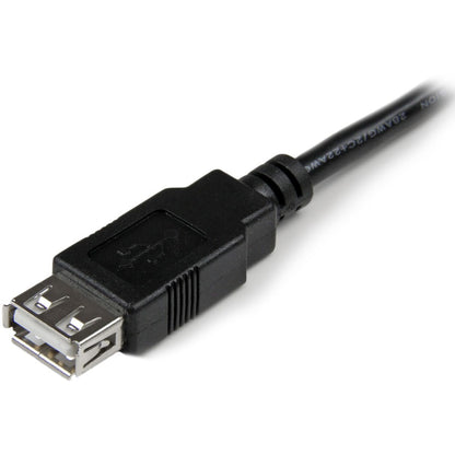 StarTech.com 6-inch USB 2.0 Extension Cable A to A - Male to Female