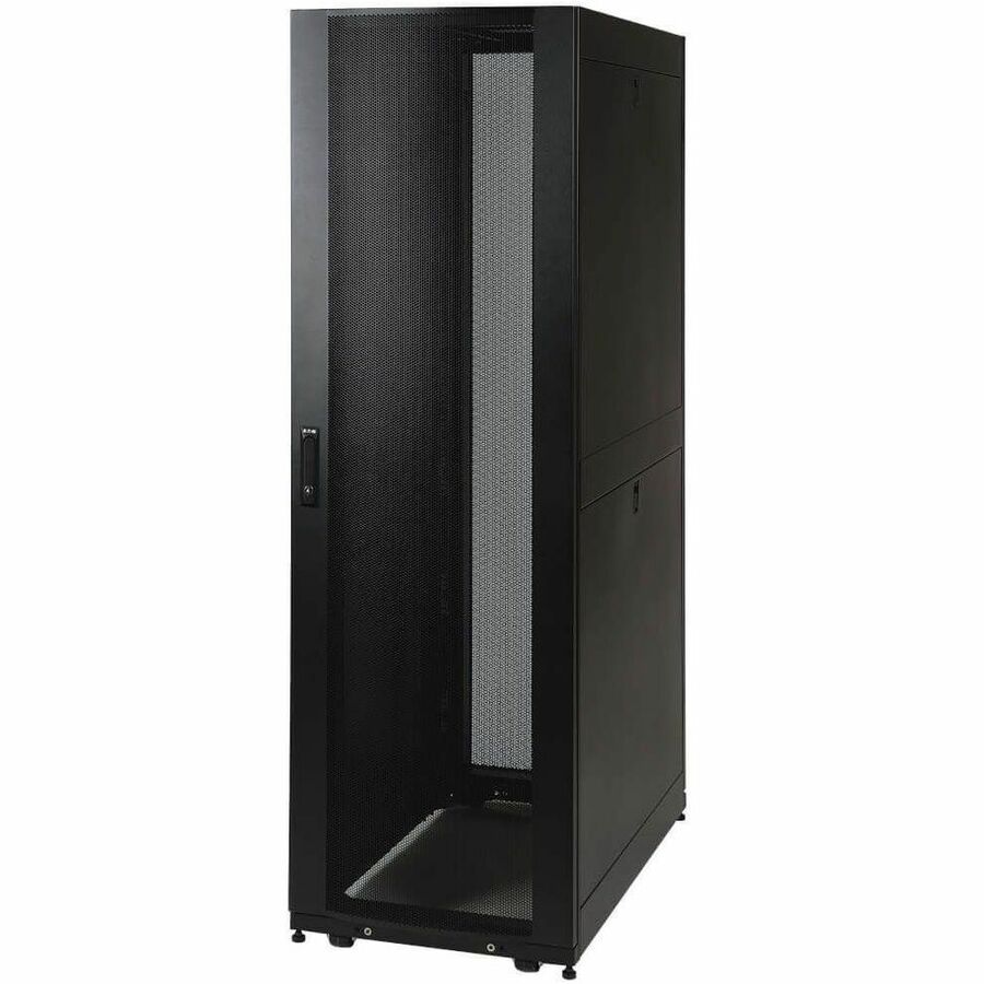 Eaton Tripp Lite Series SmartRack 42U Server Enclosure Cabinet with Doors and Side Panels
