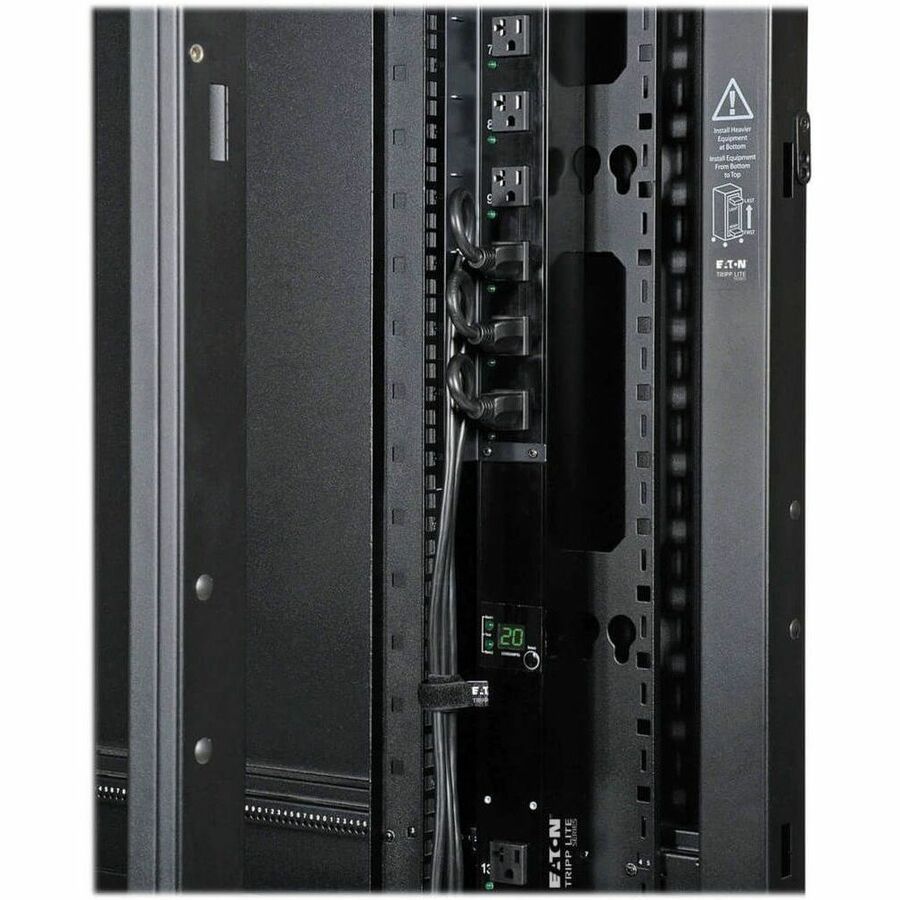 Eaton Tripp Lite Series SmartRack 42U Server Enclosure Cabinet with Doors and Side Panels