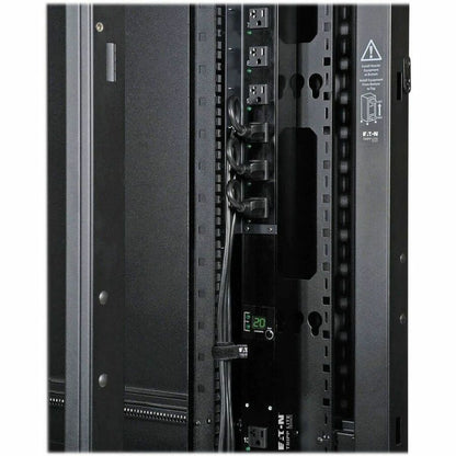 Eaton Tripp Lite Series SmartRack 42U Server Enclosure Cabinet with Doors and Side Panels
