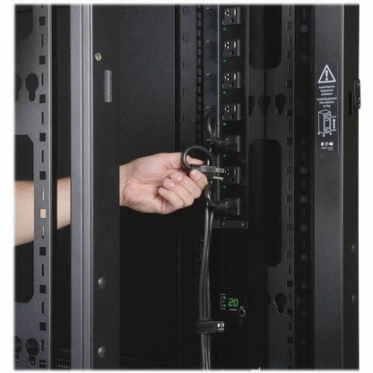 Eaton Tripp Lite Series SmartRack 42U Server Enclosure Cabinet with Doors and Side Panels