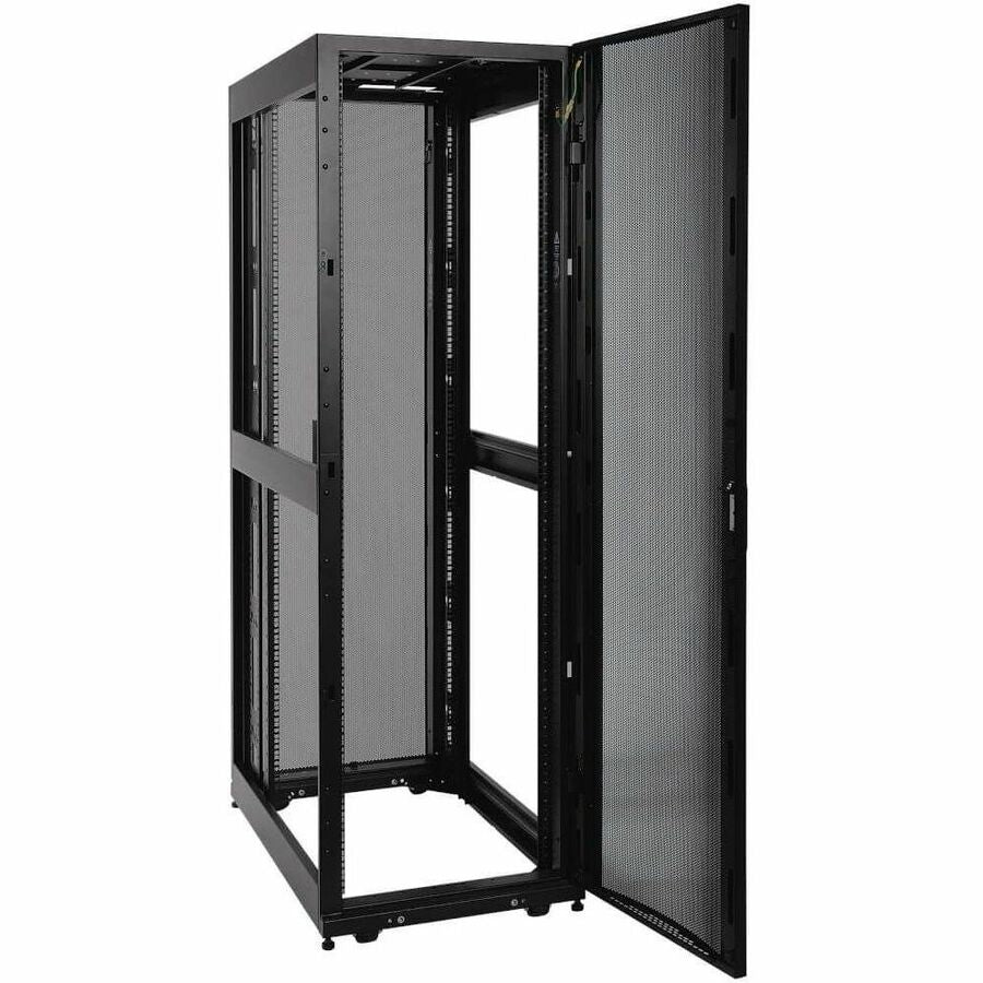 Eaton Tripp Lite Series SmartRack 42U Server Enclosure Cabinet with Doors and Side Panels