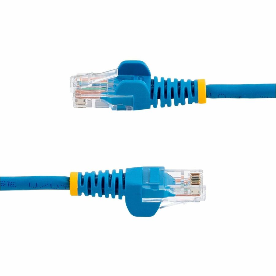 StarTech.com 5 ft Blue Snagless Cat5e UTP Patch Cable with Power over Ethernet (Part RJ45PATCH5)