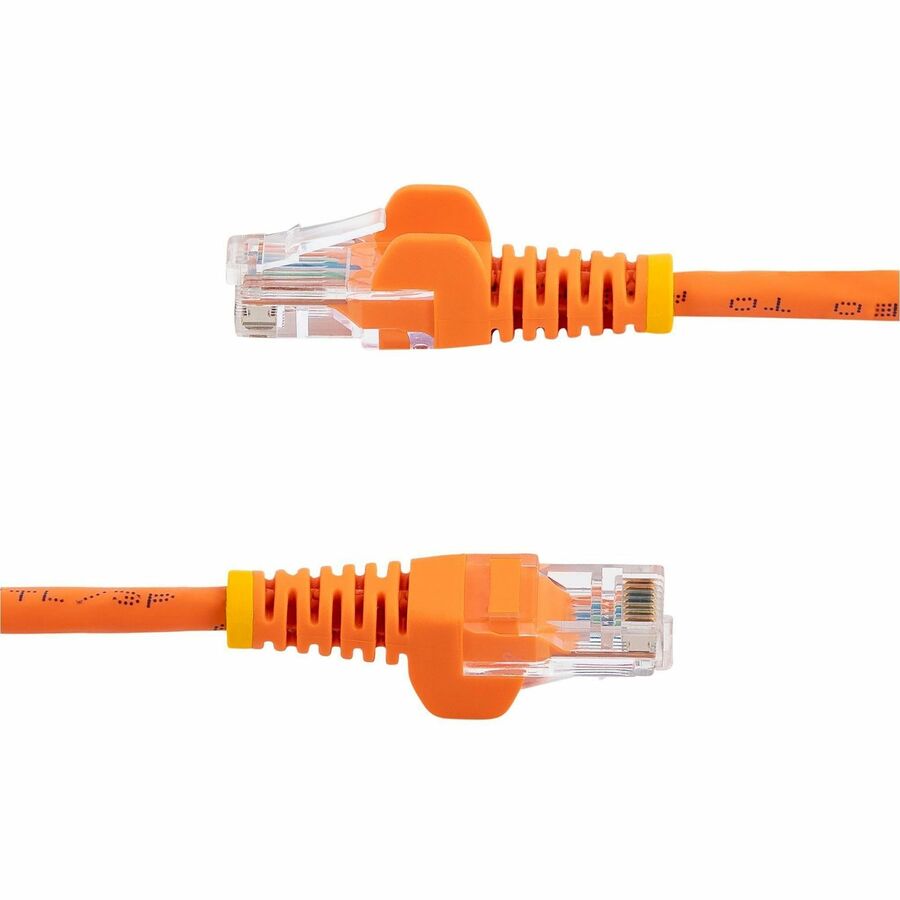 StarTech.com 6 ft Cat5e UTP Patch Cable with Snagless RJ45 Connectors - Orange