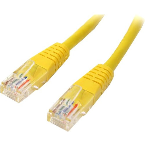 StarTech.com 15 ft Yellow Cat5e UTP Patch Cable with Molded Connectors